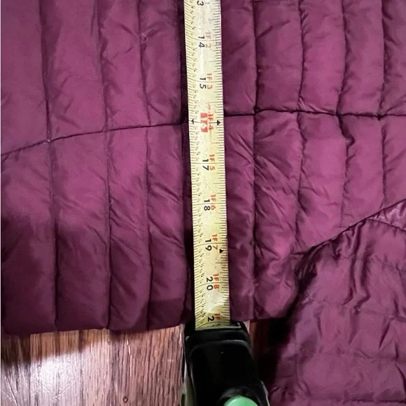 PATAGONIA Women's ALPLIGHT DOWN JACKET Dark Ruby Size LARGE - Picture 14 of 14